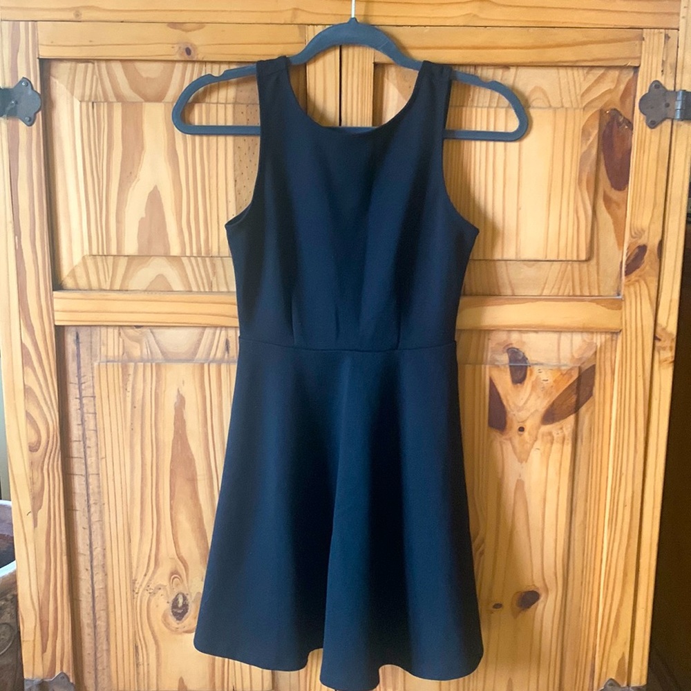 Forever 21 black skater dress